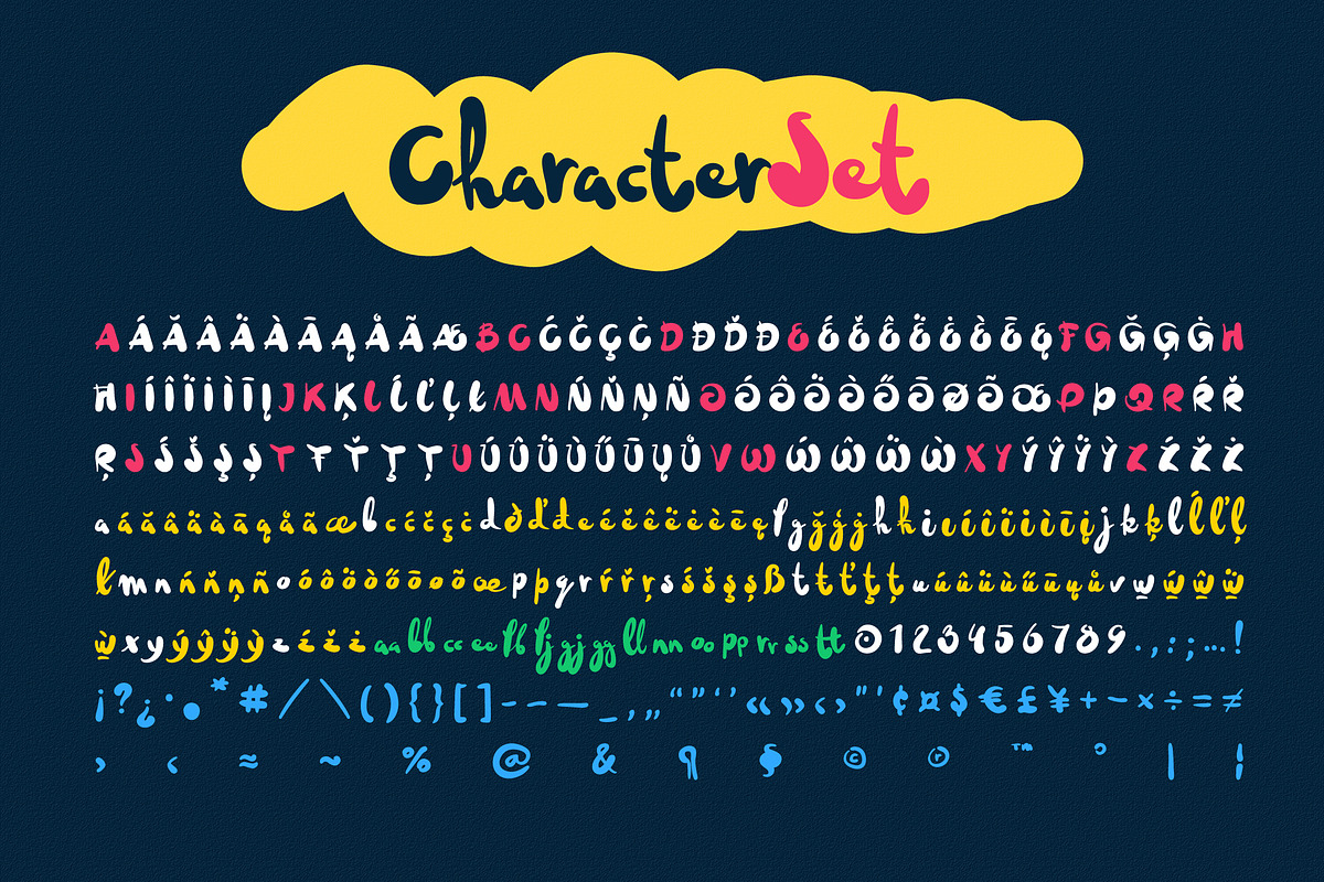 Catyyfox fresh & superfunny font preview 5