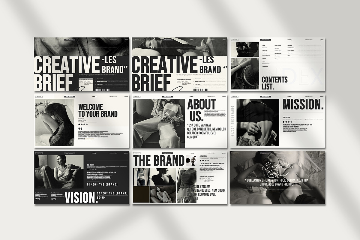 CREATIVE BRIEF PRESENTATION TEMPLATE, a Presentation Template by Aura Agency (Photo 8 of 10)