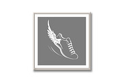 Sports shoes for running, an Outline Icon by RODINA (Thumbnail 3 of 3)