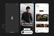 Foody - Food Recipe Mobile App, a Websites & App Template by SLAB! Design (Thumbnail 2 of 4)
