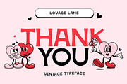 Lovage Lane, a Sans Serif Font by HipFonts (Thumbnail 7 of 10)
