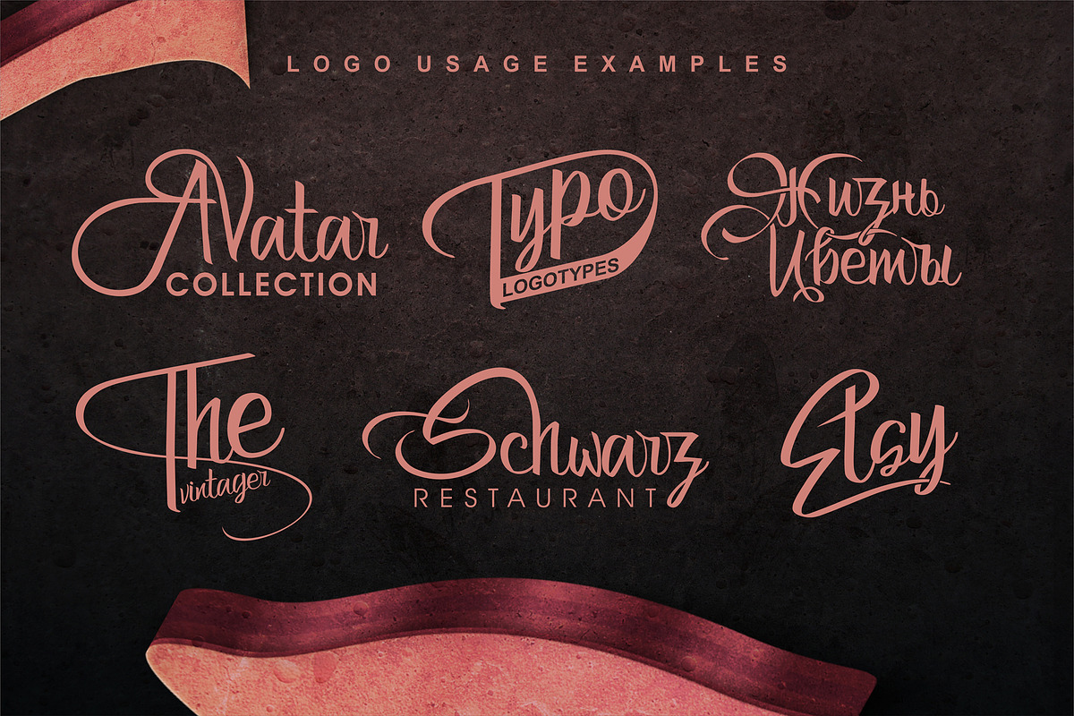 Bertha - Script With Ligatures preview 8