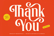 Sunkis Groovy Retro Display Font, a Serif Font by timelesstype.co (Thumbnail 20 of 20)