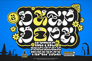 Deep Dope - Psychedelic Liquid Font, a Font by creativemedialab (Thumbnail 1 of 10)