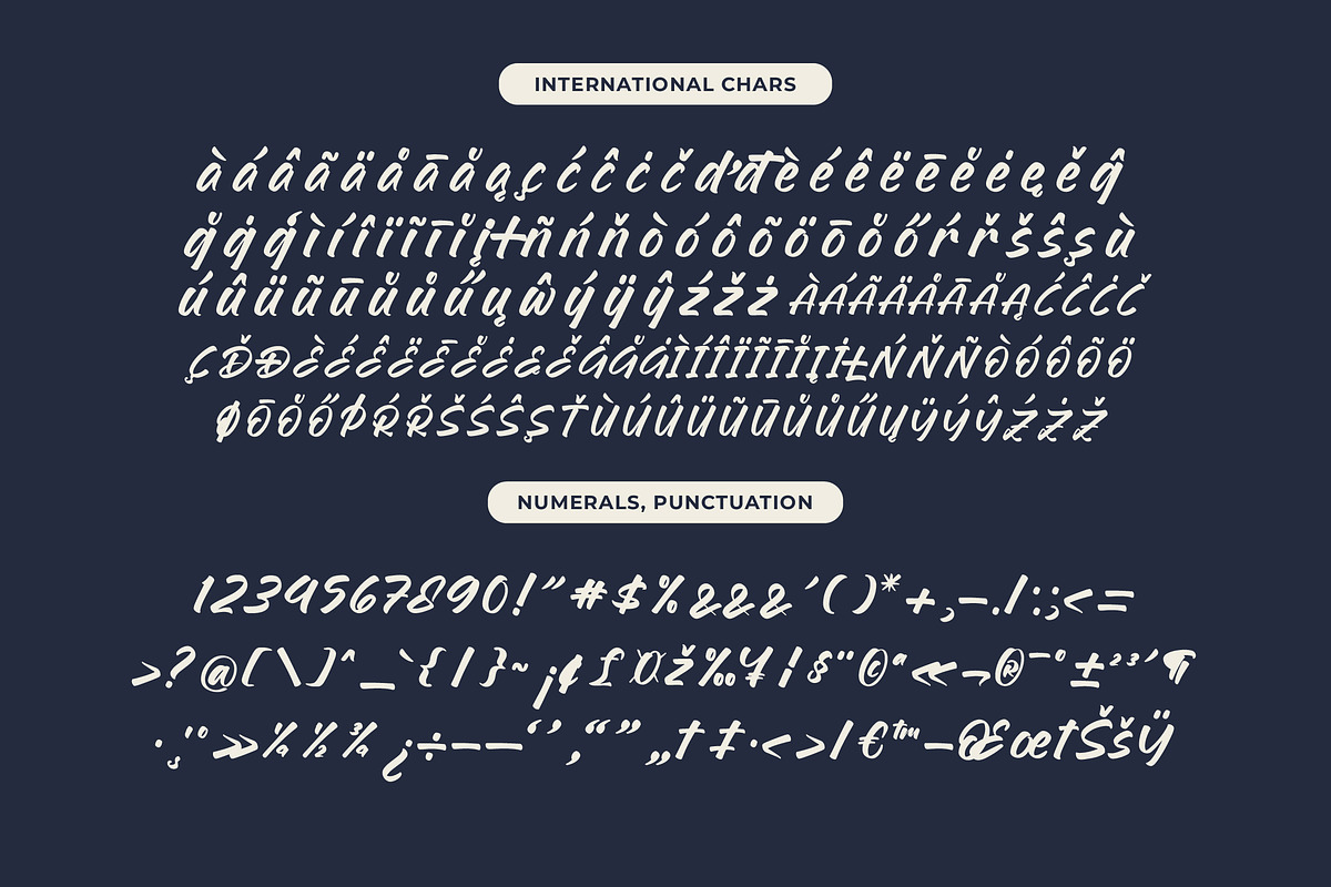 Geralty Retturn Bold Handwritten, a Script Font by Letterena Studios Script (Photo 19 of 20)