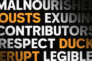 Montreux, a Sans Serif Font by Umitype (Thumbnail 3 of 10)