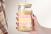 Sunflower Retro Groovy Font, a Handwritten Font by Babymimiart (Thumbnail 5 of 9)