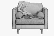Briar Leather Chair brown and black, a Furniture 3D Model by 3dmitruk (Thumbnail 20 of 24)