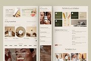 Elegant Skincare E-Commerce Website, an UI Kit Template by peterdraw (Thumbnail 4 of 7)