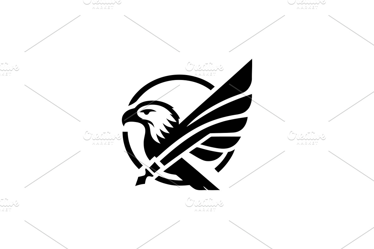20 Eagle Logo Bundle, a Branding & Logo Template by Vectorium Studio (Photo 7 of 21)