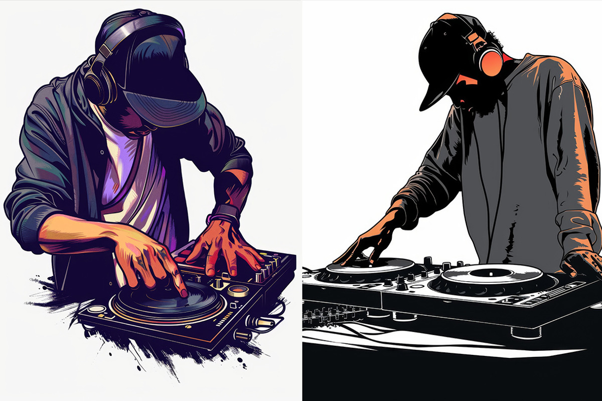 DJs- 103 illustrations, a Person Illustration by Handmadefont (Photo 9 of 18)