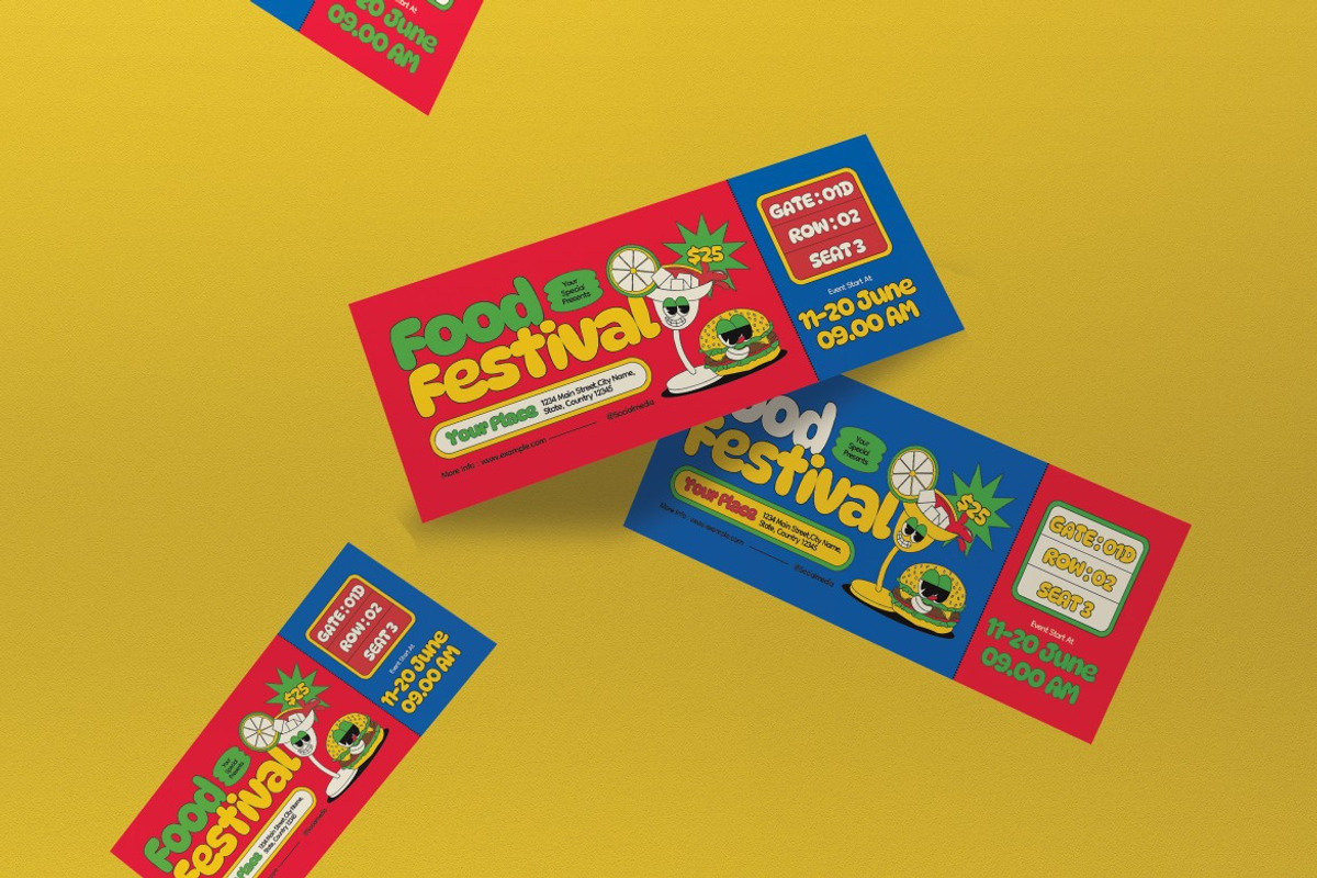 Food Festival Voucher preview 3