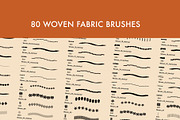 Woven Fabric Brush Set, a Brushes & More by Zsolt Kosa Art (Thumbnail 5 of 6)