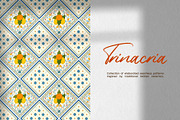 Sicilian Ceramics Pattern Collection, a Pattern Graphic by foxsong (Thumbnail 2 of 8)