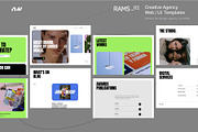 RAMS - Creative Agency Web UI Kit, an UI Kit Template by neuwebz (Thumbnail 2 of 6)