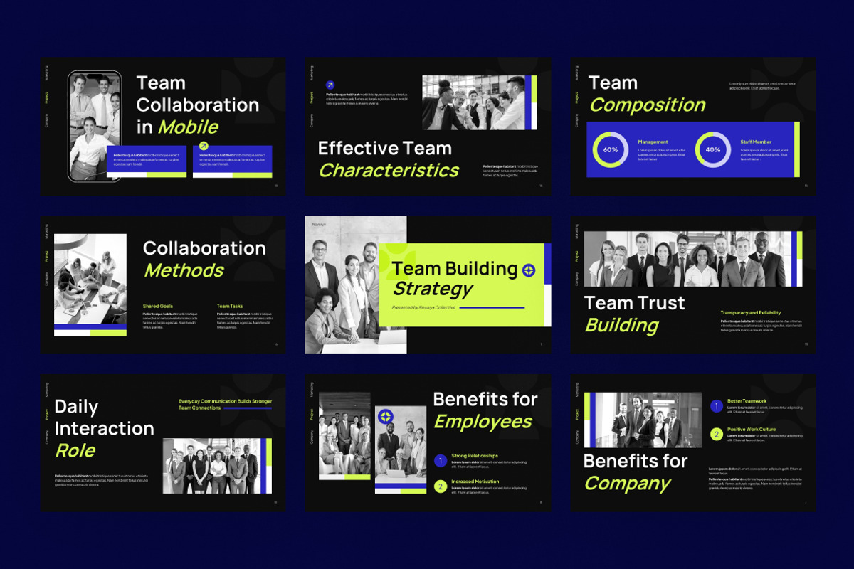 Team Building Strategy Google Slides, a Presentation Template by Loin Studio (Photo 3 of 4)