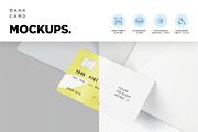 5 Bank Card Mockups, an Advertising Mockup by megostudi0 (Thumbnail 6 of 7)