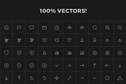 CLARO - 100 Modern Line Icons, an Outline Icon by Better Be a Designer (Thumbnail 4 of 5)