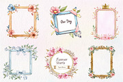 Wedding Photo Frames Clipart, an Illustration by CreationArt (Thumbnail 8 of 9)