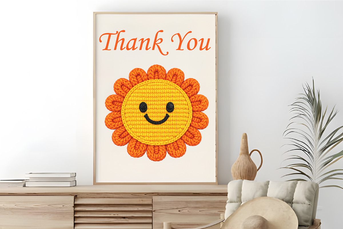 Hello Spring Faux Crochet PNG Bundle, an Illustration by RobertsArt (Photo 6 of 6)