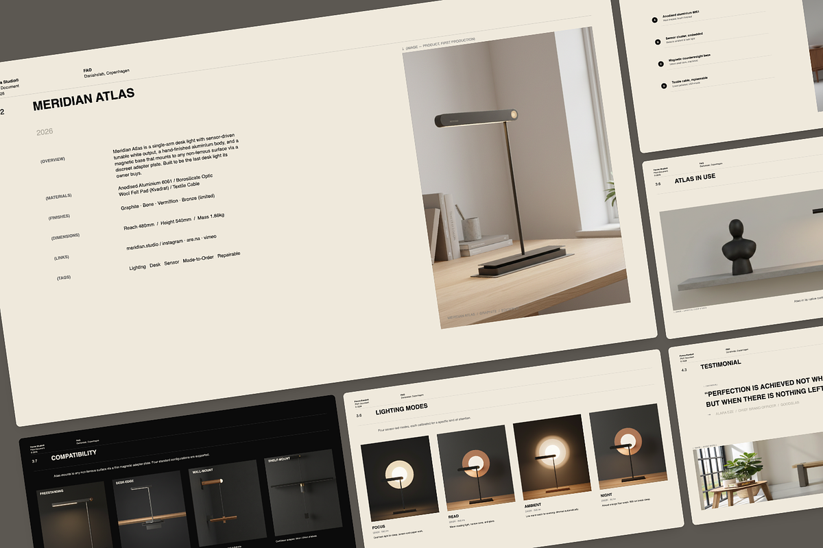 Minimal Brand Pitch Deck Template, a Presentation Template by Oday Noon (Photo 20 of 23)