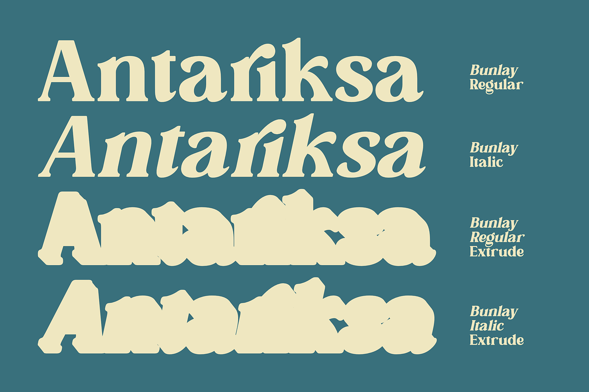 Bunlay, a Serif Font by ahweproject (Photo 2 of 10)
