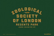 SAZERAC – A Bold Vintage Style Font, a Sans Serif Font by Komet & Flicker (Thumbnail 12 of 15)