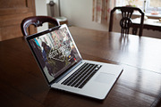 Macbook & iPhone Mockups, a Mac Mockup by North & Beard Ltd (Thumbnail 4 of 5)