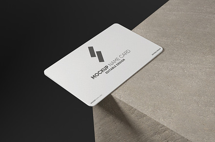 Clean Business Card Mockup, a Product Mockup by Glyphminds Studios