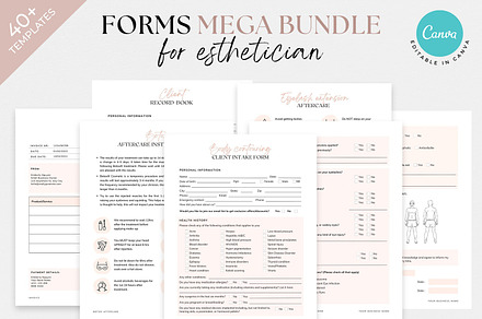 Esthetician Business Consent Forms