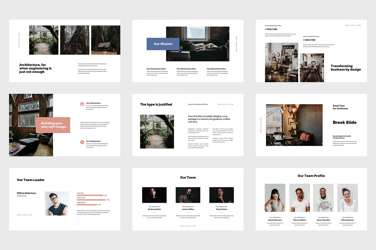 Eyuli : Architecture Google Slides, a Presentation Template by Punkl Camp (Photo 3 of 9)