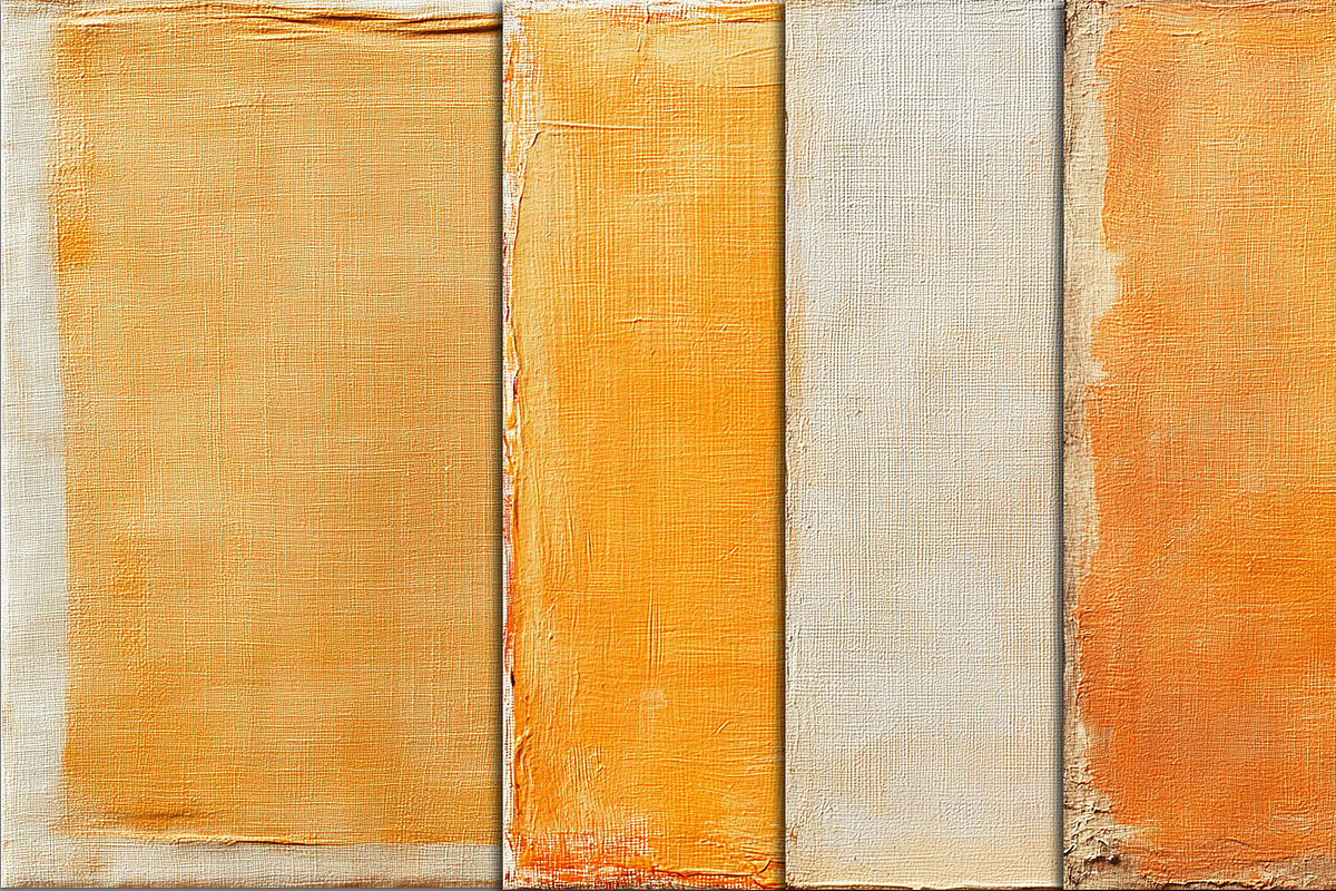 Orange Linen Canvas Digital Textures, a Texture Graphic by Area (Photo 17 of 18)