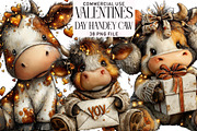 Valentine's Day handey caw Clipart, an Illustration by Daily.Designs (Thumbnail 1 of 5)
