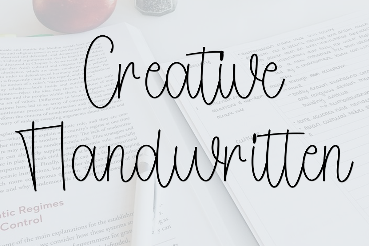 Outside Summer, a Handwritten Font by InermediaSTUDIO (Photo 2 of 7)