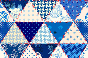 10 Seamless Patchwork Patterns