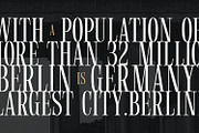 Gunstand - Condensed Serif, a Serif Font by Typia Nesia (Thumbnail 3 of 10)