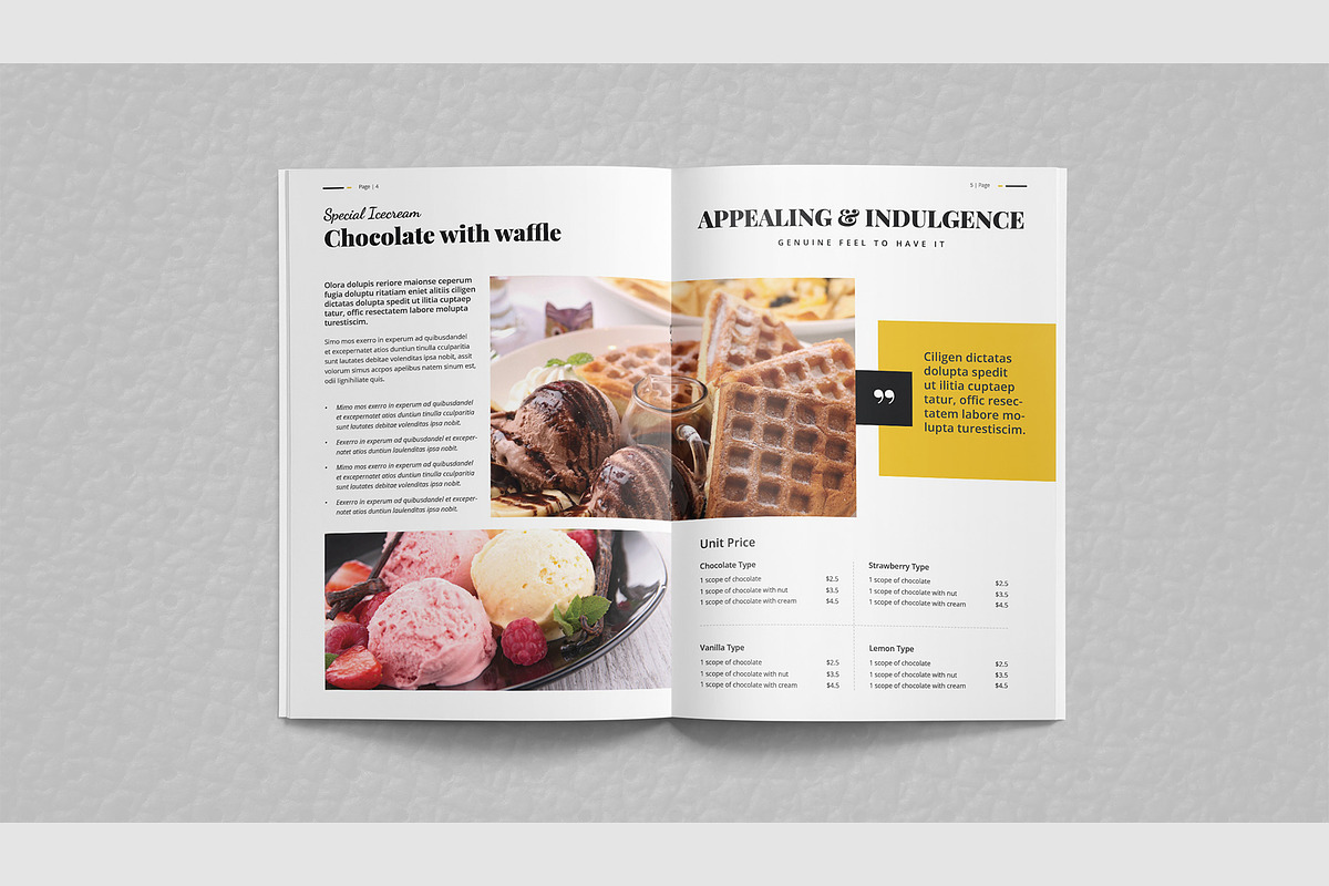 Food Magazine Hotel | Restaurant, a Magazine Template by astutedesign11 (Photo 3 of 13)