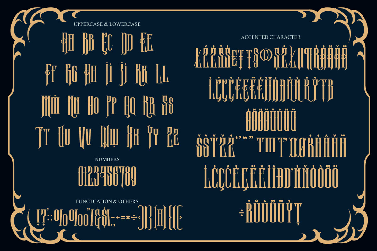 Wolfgang Typeface preview 3