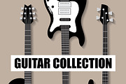 Vector guitars set, an Object Graphic by iconerstock (Thumbnail 1 of 10)