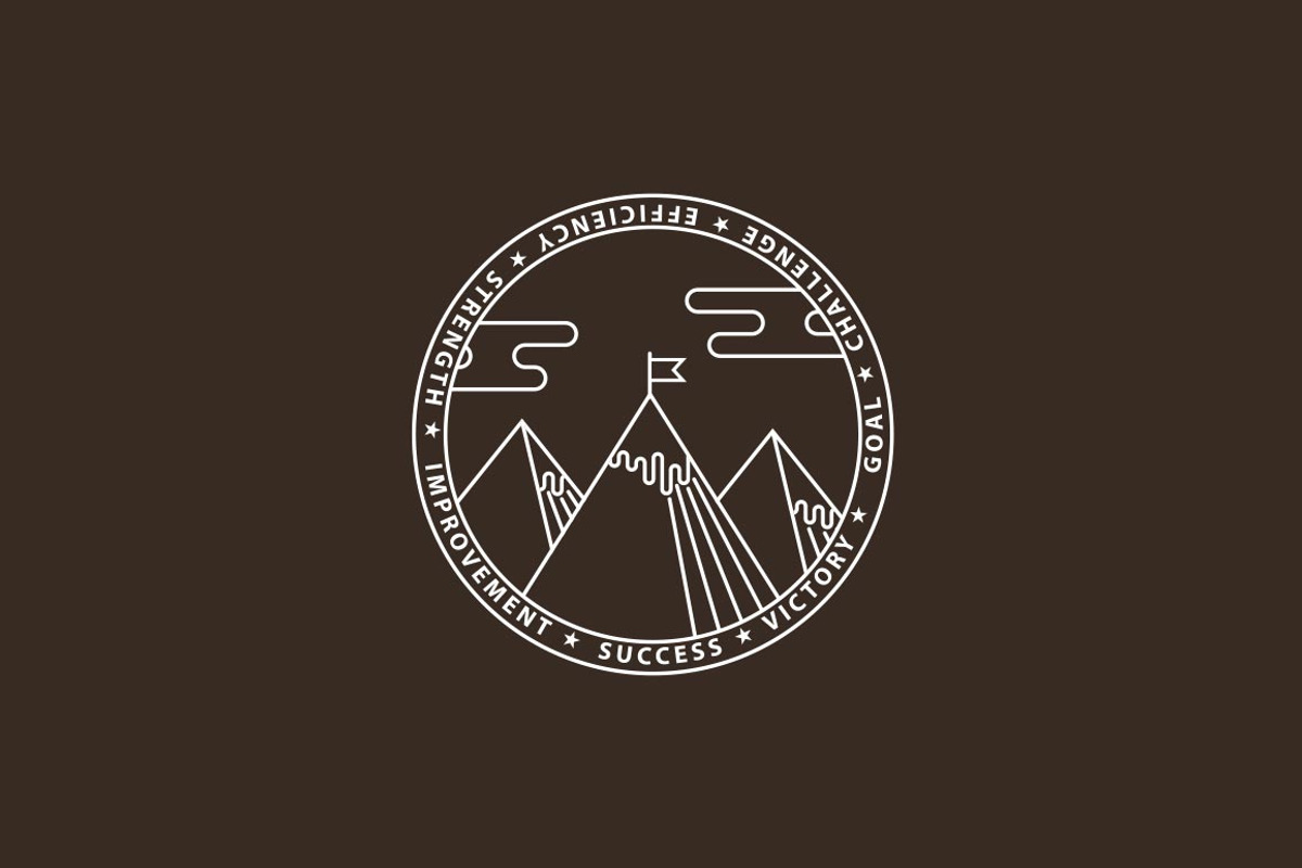 Mountain logo, a Graphic by mnke art studio (Photo 2 of 2)