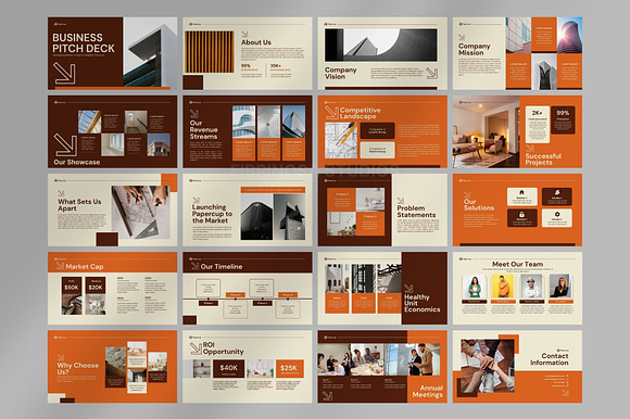 Business Pitch Deck - Power Point preview 8