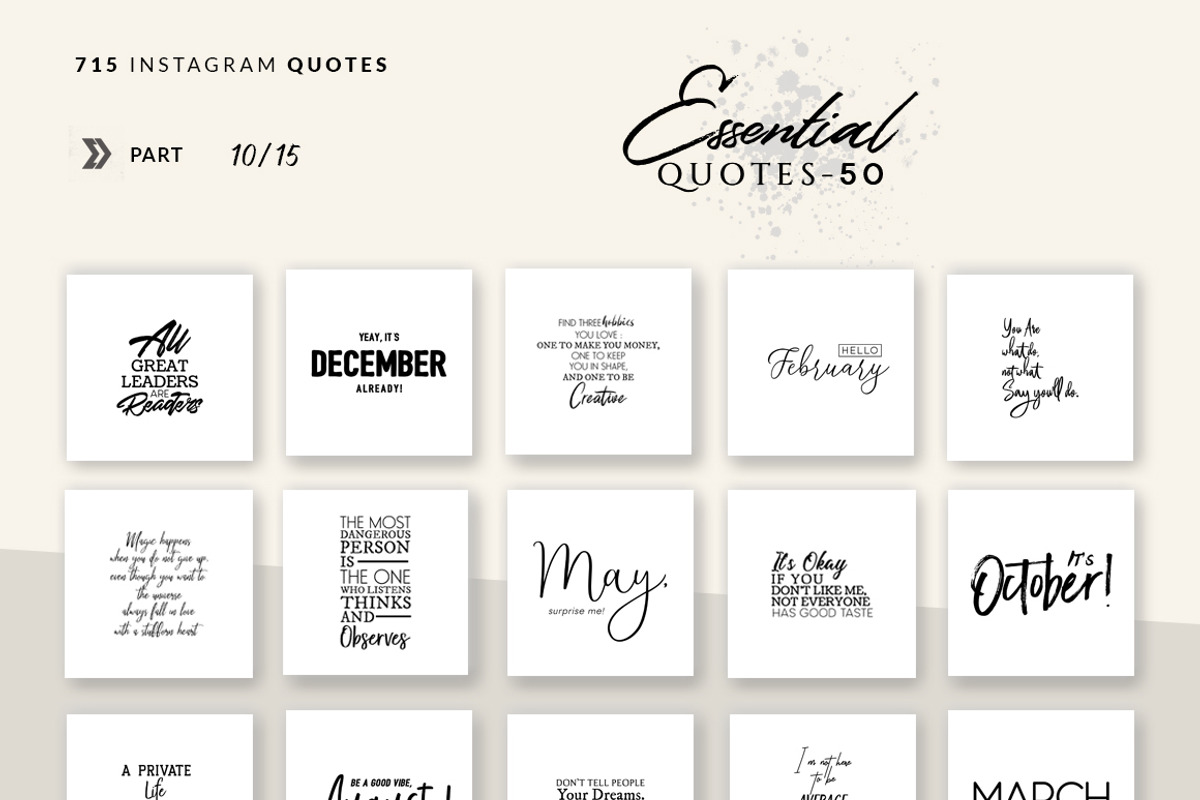 Instagram Social Media Quotes CANVA, a Social Media Template by Eviory (Photo 22 of 55)