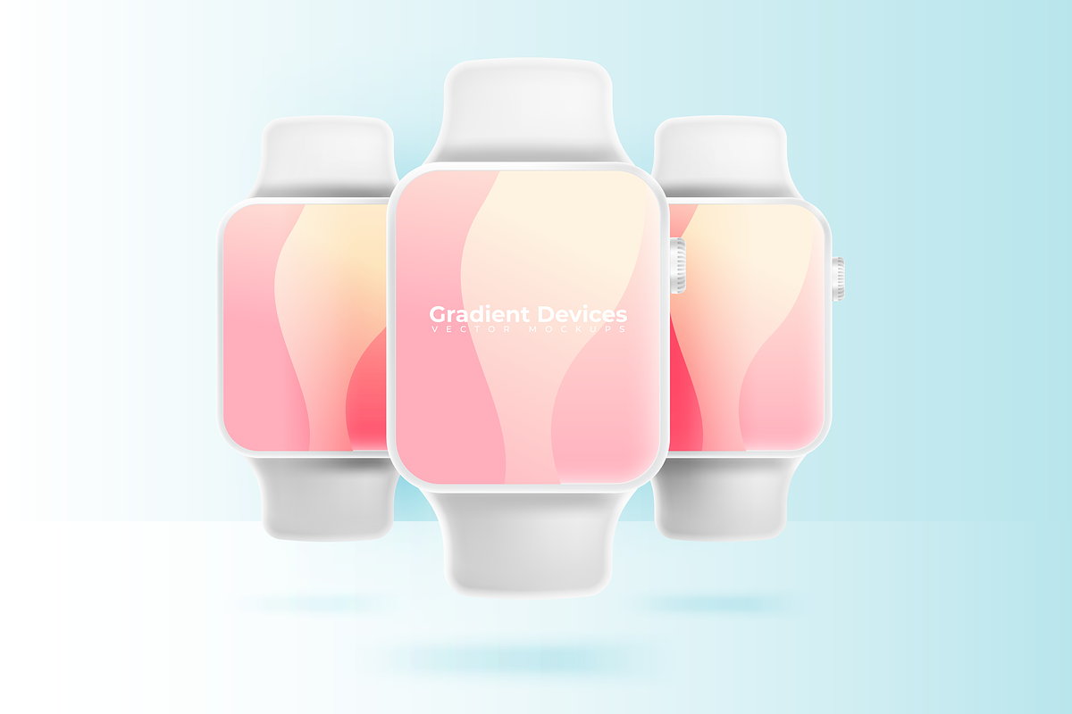 Realistic & Colorful Vector Devices, an iPhone Mockup by AndrewPixel (Photo 6 of 7)