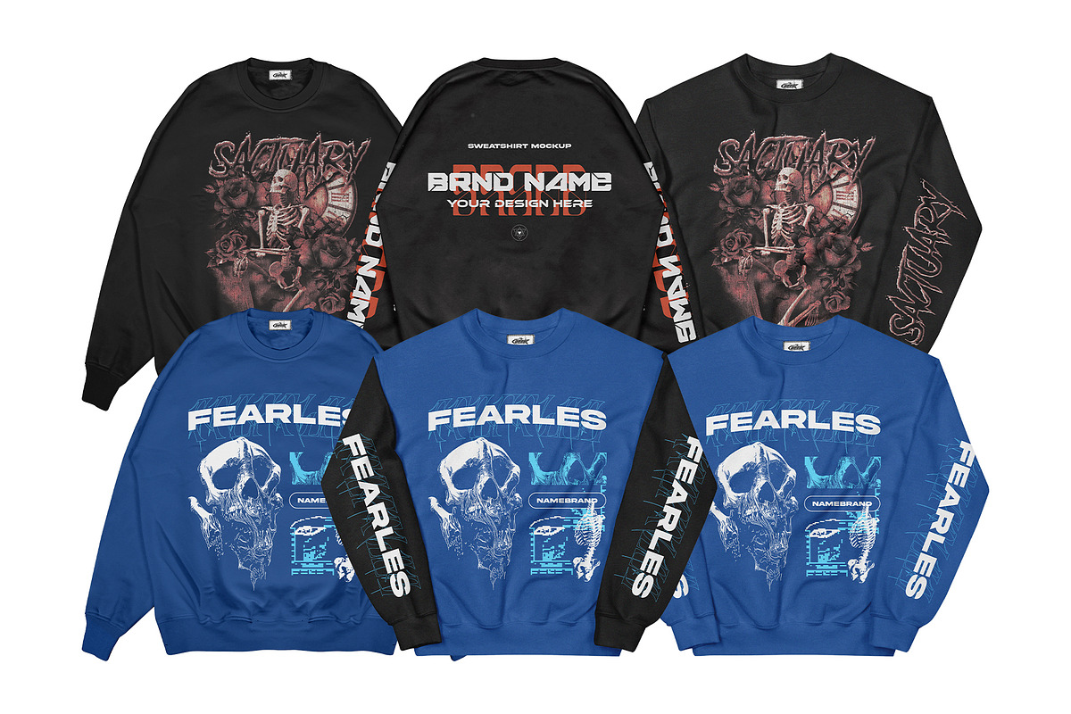SWEATSHIRT-MOCKUP PREMIUM, an Apparel Mockup by arseavin project (Photo 5 of 5)