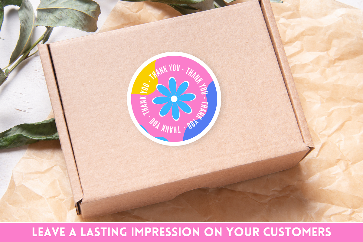 Packaging Sticker Templates - 12 pcs, a Stationery Template by SunshineStudioBoutique (Photo 5 of 10)