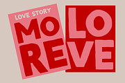 Love Story - Display Mix Font, a Sans Serif Font by SaktiAvellin (Thumbnail 5 of 8)