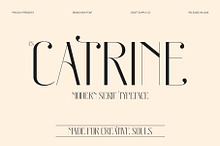 CS Catrine – Modern Sans Serif Font