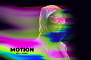 Motion Blur Photo Effect, a Layer Style Add-On by graphypix (Thumbnail 1 of 13)