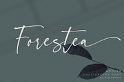 Forestea - Classy Script, a Script Font by BrandSemut (Thumbnail 1 of 14)