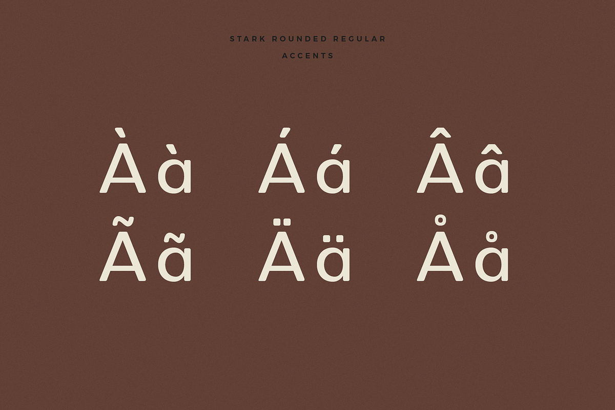 Stark Rounded - A Modern Sans Serif, a Sans Serif Font by Cassandra Cappello (Photo 7 of 9)